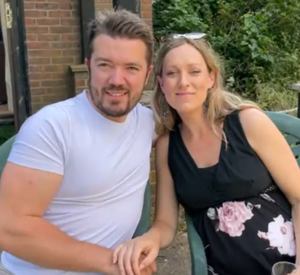 Charles Brand at Maple and his wife Louise