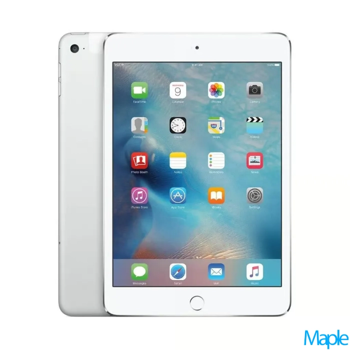 Apple iPad Mini 7.9-inch 4th Gen A1550 White/Silver - Cellular - Image 7