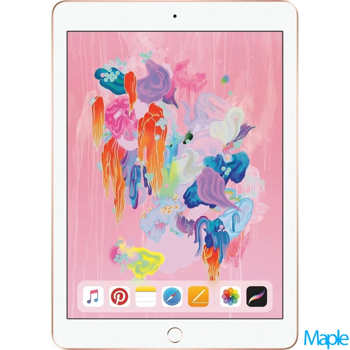 Apple iPad 9.7-inch 6th Gen A1893 White/Gold - WIFI - Image 3