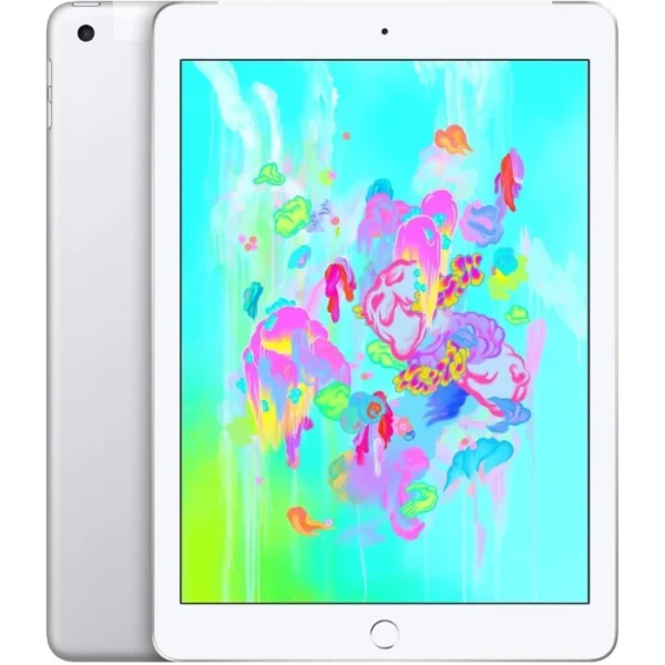 Apple iPad ホワイト Refurbished Apple iPad 9.7-inch 6th Gen A1954 White/Silver - Cellular