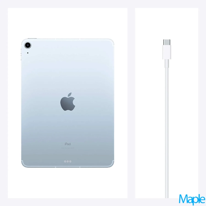 Apple iPad Air 10.9-inch 4th Gen A2072 Black/Sky Blue - Cellular - Image 2