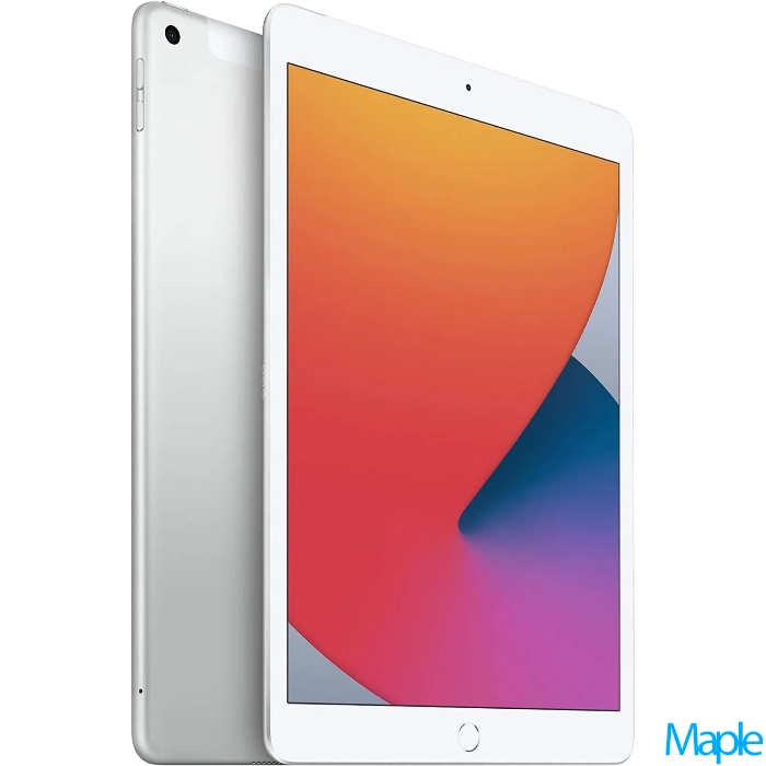 Apple iPad 10.2-inch 8th Gen A2429 White/Silver - Cellular - Image 2