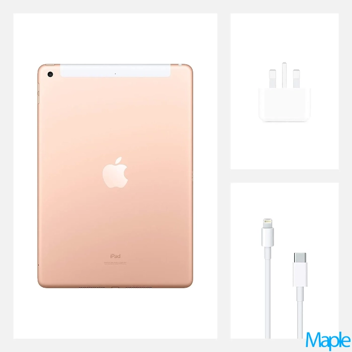 Apple iPad 10.2-inch 8th Gen A2429 White/Gold - Cellular - Image 2