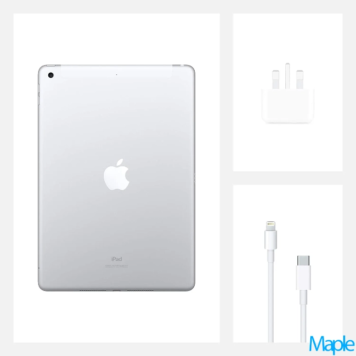 Apple iPad 10.2-inch 8th Gen A2429 White/Silver - Cellular - Image 4