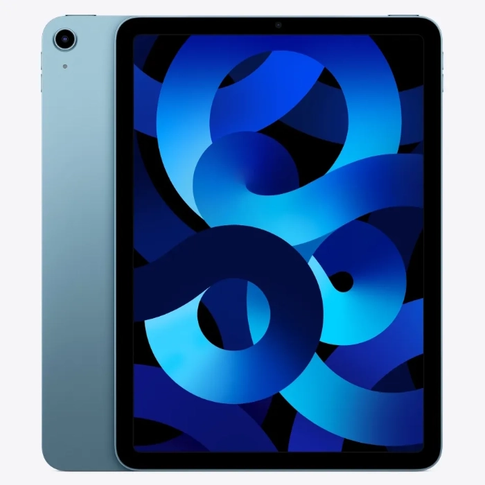 Refurbished Apple iPad Air 10.9-inch 5th Gen A2588 Black/Sky Blue