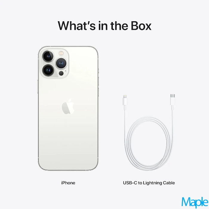 Apple iPhone 13 Pro Max 6.7-inch Silver - Unlocked - Image 3