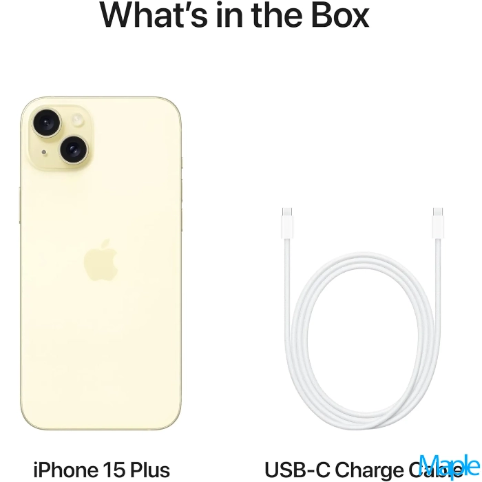 Apple iPhone 15 Plus 6.7-inch Pale Yellow - Unlocked - Image 2
