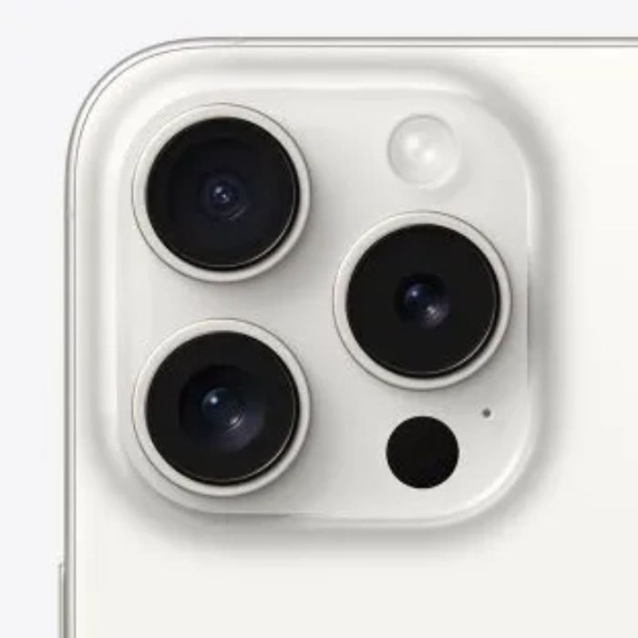 Apple iPhone 15 Pro 6.1-inch White Titanium - Unlocked - Image 10