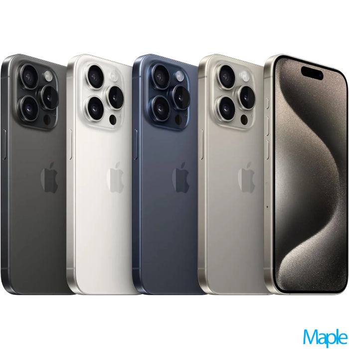 Apple iPhone 15 Pro 6.1-inch White Titanium - Unlocked - Image 4