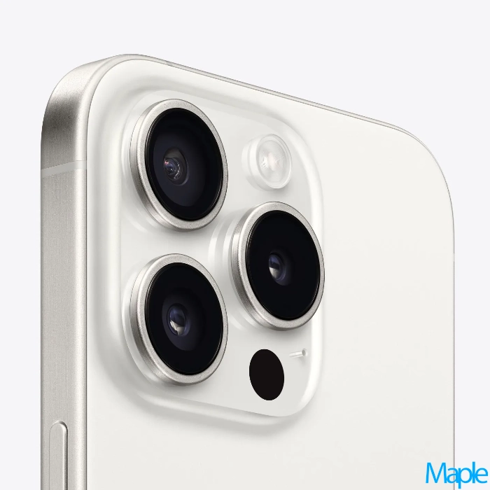 Apple iPhone 15 Pro 6.1-inch White Titanium - Unlocked - Image 7