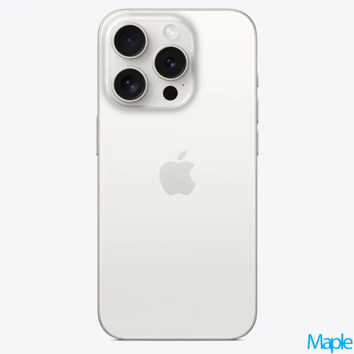 Apple iPhone 15 Pro 6.1-inch White Titanium - Unlocked - Image 8