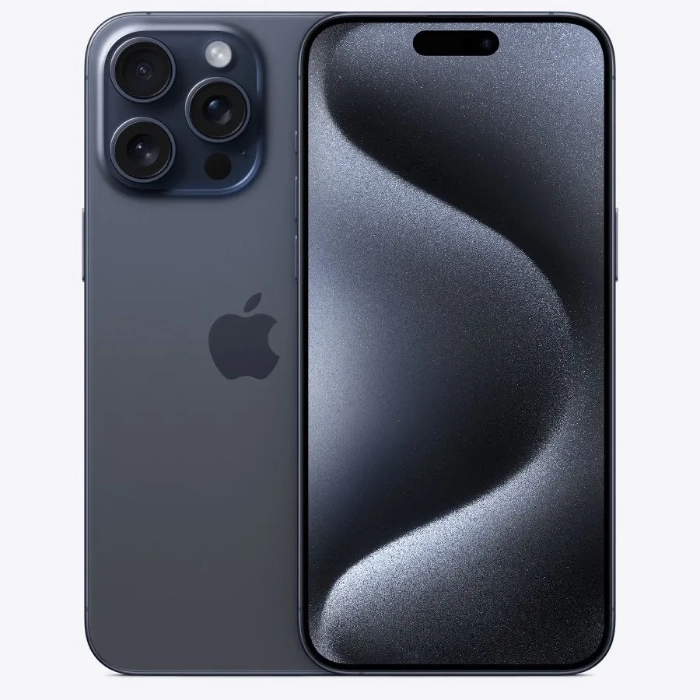 Apple iPhone 15 Pro Max 6.7-inch Blue Titanium - Unlocked