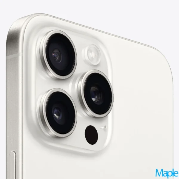 Refurbished Apple iPhone 15 Pro Max 6.7-inch White Titanium - Unlocked