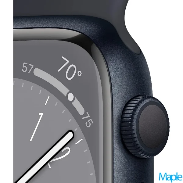 Refurbished Apple Watch Series 8 41mm Aluminium Black A2770 Refurbished Apple Watch Series 8 41mm Aluminium Black A2770