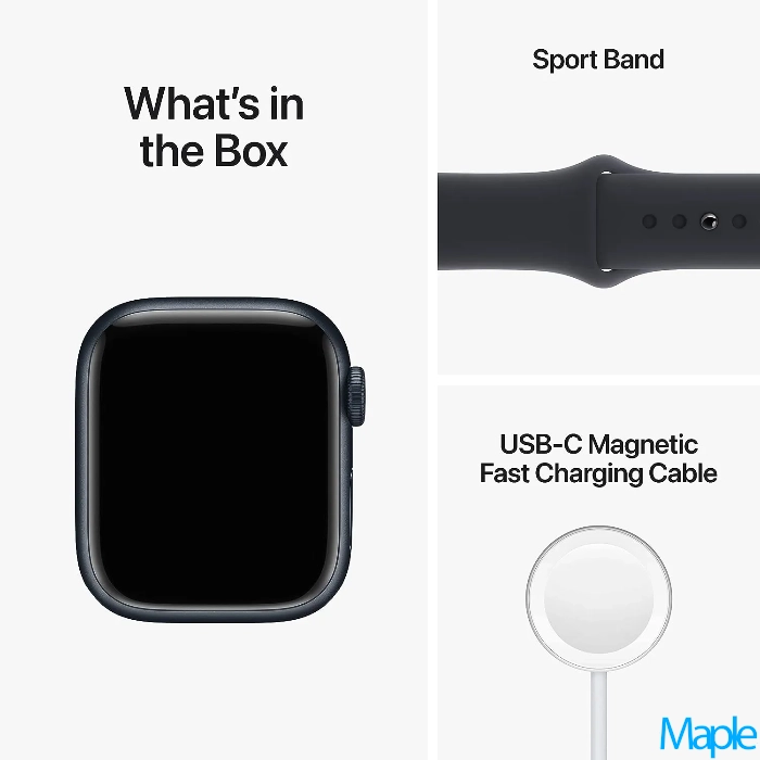 Apple Watch Series 8 41mm Aluminium Black A2773 32GB GPS+Cellular - Image 3