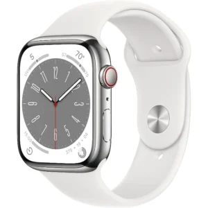 Apple Watch Series 8 45mm Stainless Steel Silver A2775 32GB GPS+Cellular