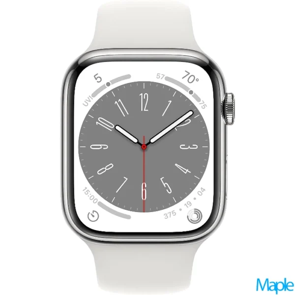 Refurbished Apple Watch Series 8 45mm Stainless Steel Silver