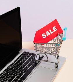 MacBook Sale Trolly